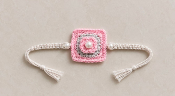 Crochet rakhi 2
