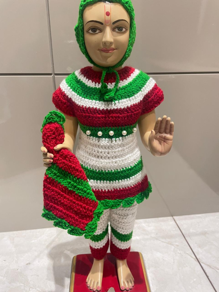 Ganshyam maharaj crochet vaga 