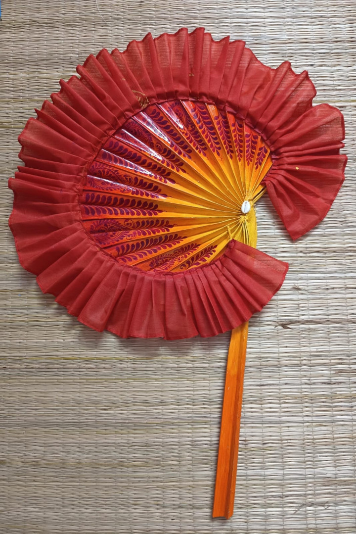 Hand Painted Hat pakha 