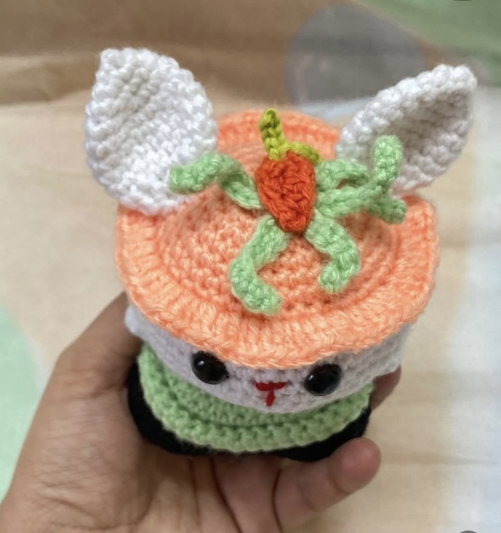 Handmade carotina bunny