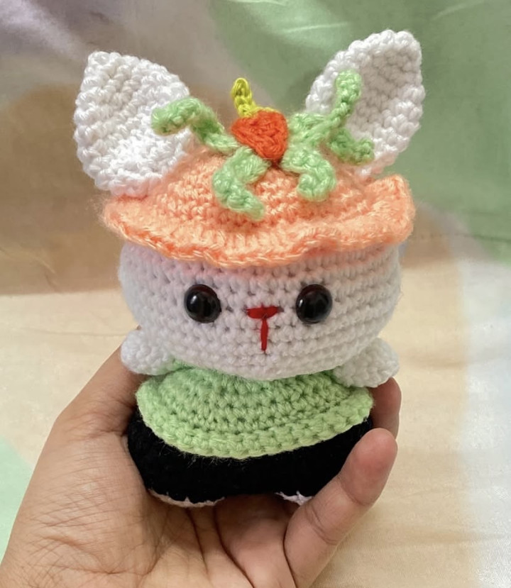 Handmade carotina bunny
