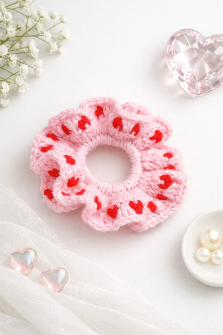 Handmade scrunchie 
