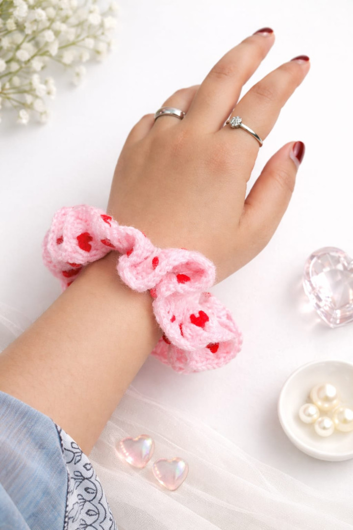 Handmade scrunchie 