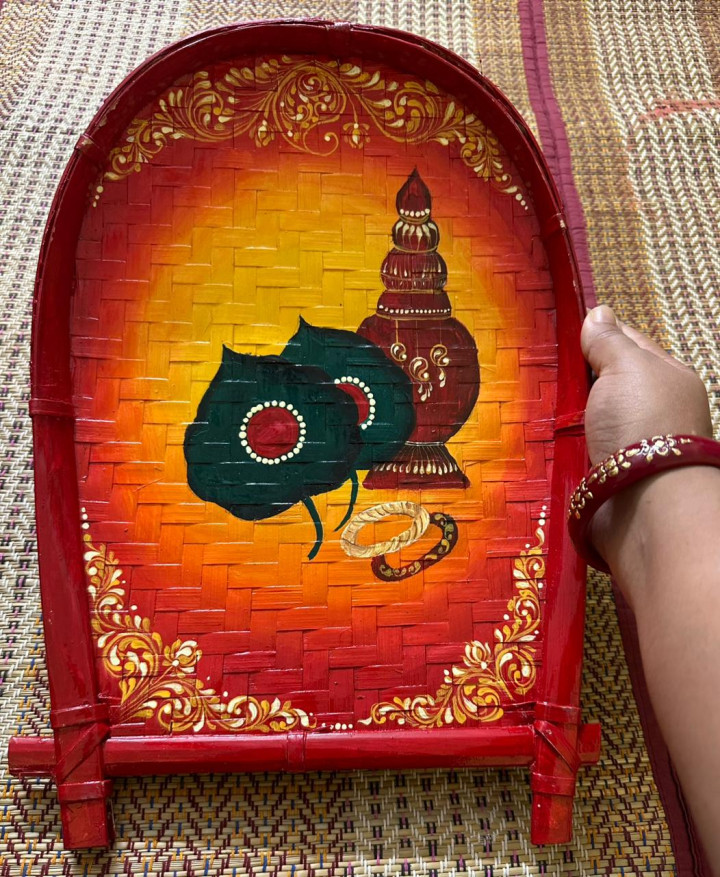 Medium size handmade weeding kulo