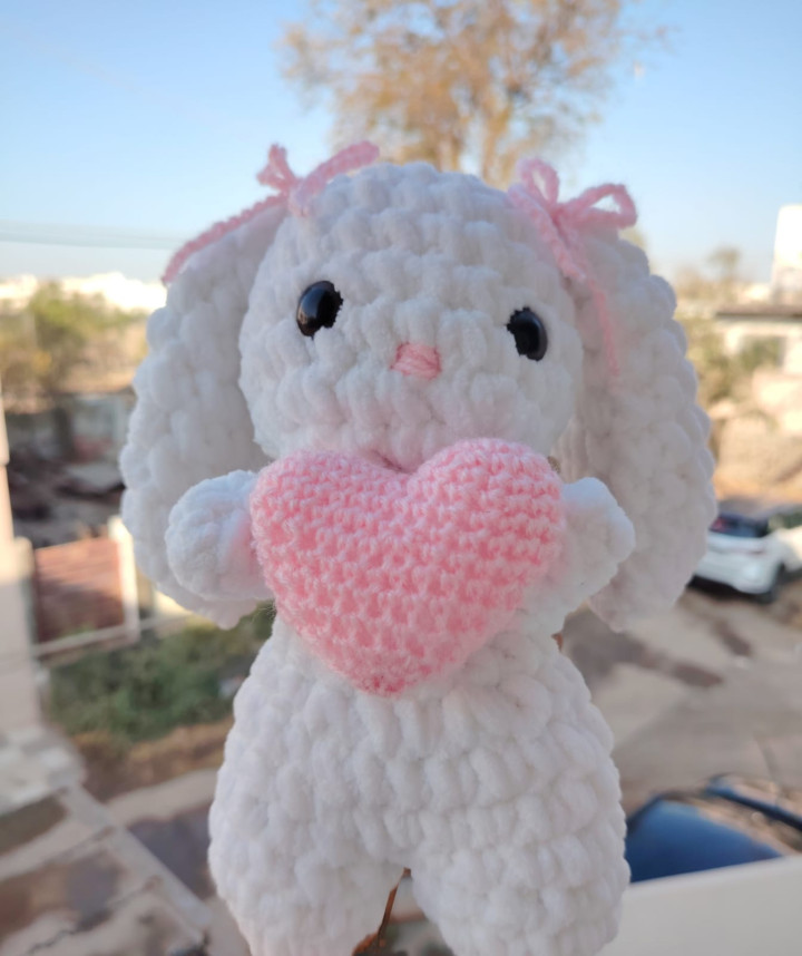 Rabbit plushie 