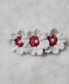 Blush Daisy Barrette Clip
