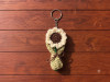 Bouquet keychain 