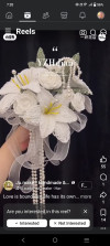 Crochet lily flower