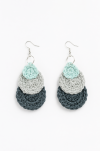 Handmade Crochet Dangle Earrings