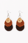 Handmade Crochet Dangle Earrings