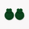 Handmade Crochet Heart Earrings