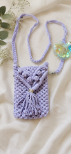 Lavender Bloom Phone Sling Bag