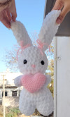 Rabbit plushie 