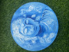 Textured Buddha on canvas 